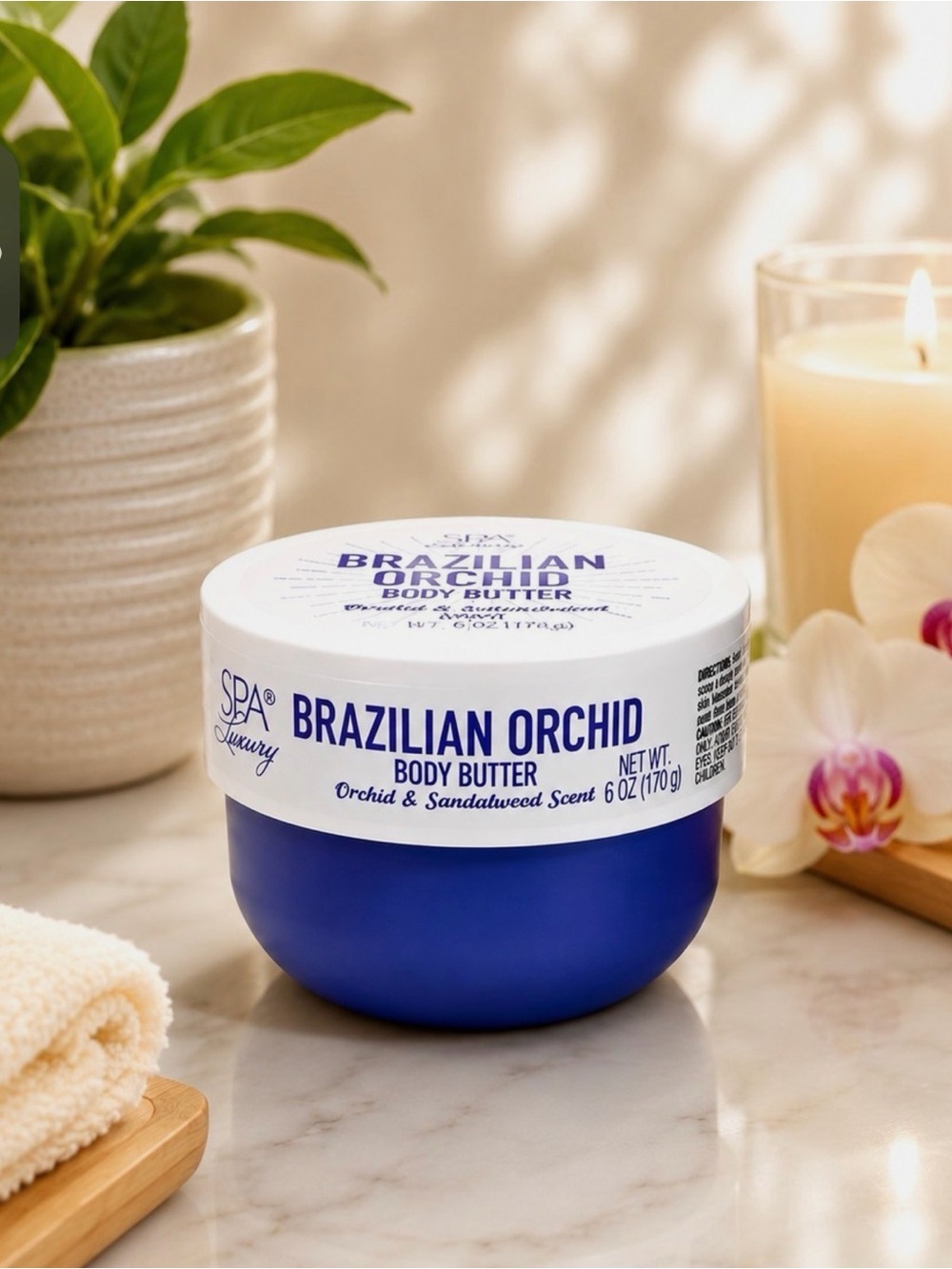 Spa Luxury Brazilian Orchid Body Butter (Set of 3) - NWT